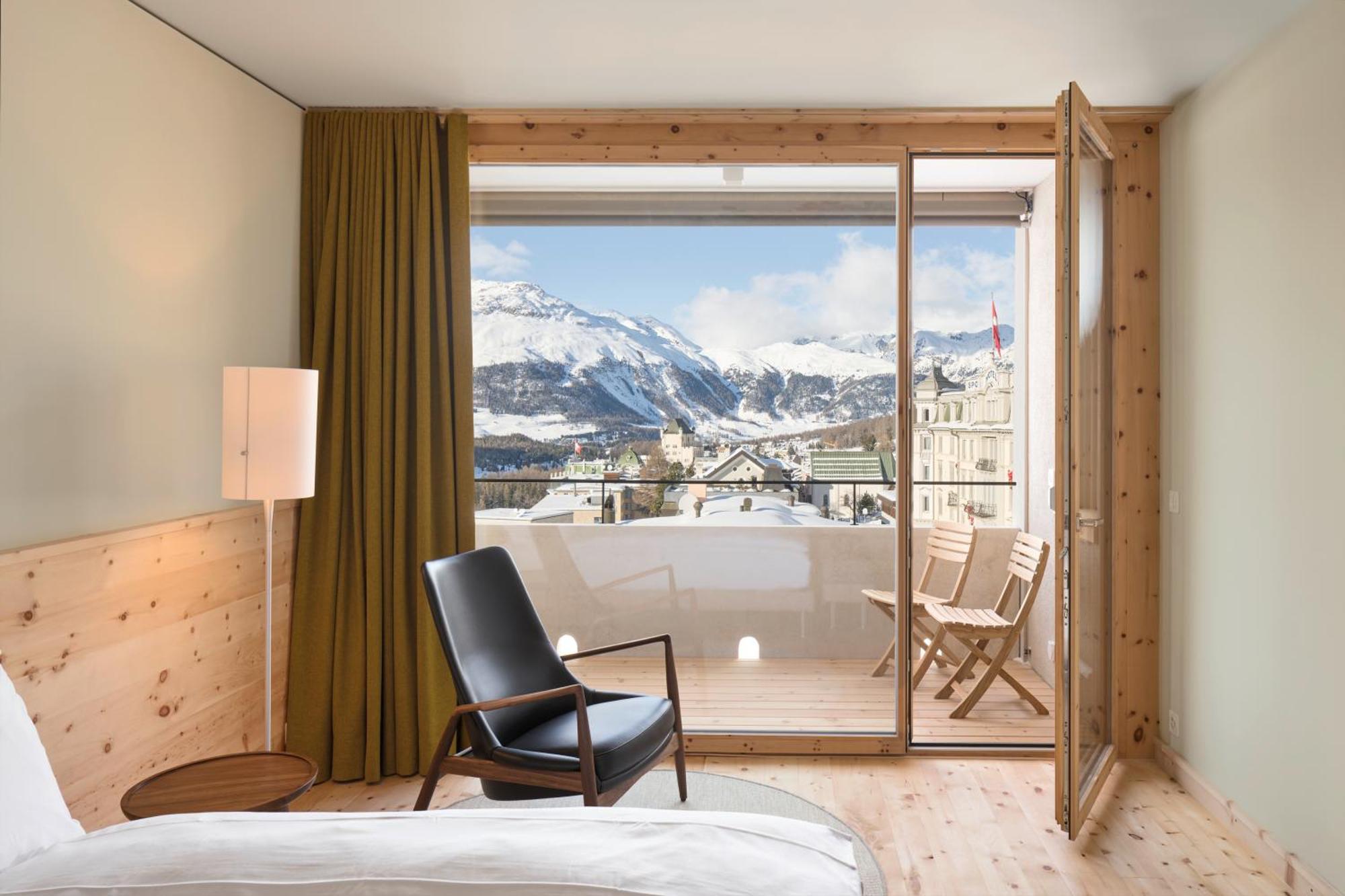 Hotel Maistra 160 Pontresina Exterior foto